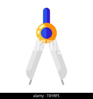 L'école de l'icône dans le diviseur de télévision style. Illustration de Vecteur