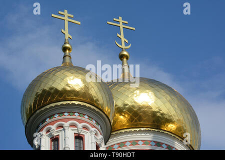 La naissance du Christ, l'Eglise orthodoxe russe, Shipka, Bulgarie, Europe Banque D'Images