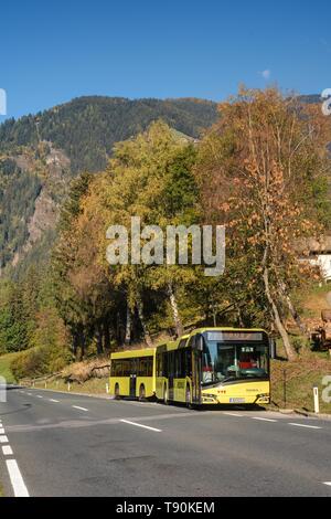 Lienz, Carpostal, Buszug Solaris Banque D'Images