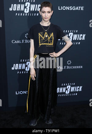 HOLLYWOOD, LOS ANGELES, CALIFORNIE, USA - 15 MAI : Asie de l'actrice Kate Dillon arrive à la Los Angeles Projection spéciale de Lionsgate's 'John Wick : Chapitre 3 - Parabellum" tenue au Théâtre chinois de Grauman, IMAX le 15 mai 2019 à Los Angeles, Californie, États-Unis. (Photo par Xavier Collin/Image Press Office) Banque D'Images