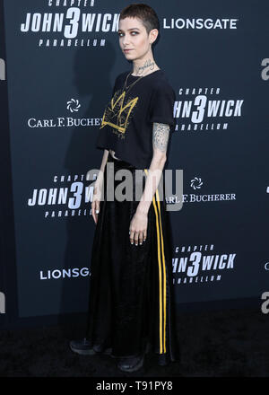 HOLLYWOOD, LOS ANGELES, CALIFORNIE, USA - 15 MAI : Asie de l'actrice Kate Dillon arrive à la Los Angeles Projection spéciale de Lionsgate's 'John Wick : Chapitre 3 - Parabellum" tenue au Théâtre chinois de Grauman, IMAX le 15 mai 2019 à Los Angeles, Californie, États-Unis. (Photo par Xavier Collin/Image Press Office) Banque D'Images