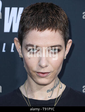 HOLLYWOOD, LOS ANGELES, CALIFORNIE, USA - 15 MAI : Asie de l'actrice Kate Dillon arrive à la Los Angeles Projection spéciale de Lionsgate's 'John Wick : Chapitre 3 - Parabellum" tenue au Théâtre chinois de Grauman, IMAX le 15 mai 2019 à Los Angeles, Californie, États-Unis. (Photo par Xavier Collin/Image Press Office) Banque D'Images