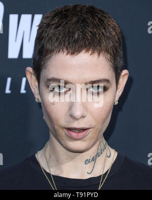 HOLLYWOOD, LOS ANGELES, CALIFORNIE, USA - 15 MAI : Asie de l'actrice Kate Dillon arrive à la Los Angeles Projection spéciale de Lionsgate's 'John Wick : Chapitre 3 - Parabellum" tenue au Théâtre chinois de Grauman, IMAX le 15 mai 2019 à Los Angeles, Californie, États-Unis. (Photo par Xavier Collin/Image Press Office) Banque D'Images