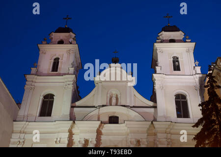 Cathédrale de Saint Nom de Marie à Minsk. Bélarus Banque D'Images