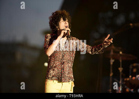 Singer LP, Laura Pergolizzi, au Jazz Festival de Nice, le 2018/07/21 *** *** légende locale Banque D'Images