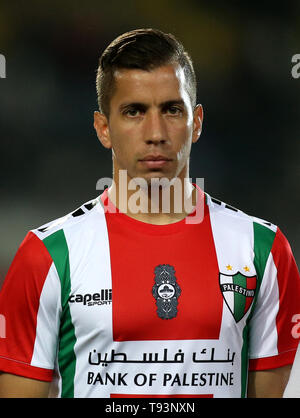 Football League Division 1 Chili - Campeonato Nacional 2019 PlanVital / AFP ( le Club Deportivo Palestino ) - Carlos Agustin Farias Banque D'Images