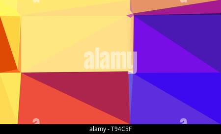 Triangle géométrique résumé fond avec du violet-bleu, kaki et rouge modéré couleurs pour poster, cartes, papier peint ou toile de texture. Banque D'Images