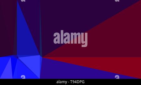 Résumé Contexte géométrique triangles de couleur très sombre avec violet, bleu moyen et de couleurs marron pour poster, cartes, papier peint ou de texture. Banque D'Images