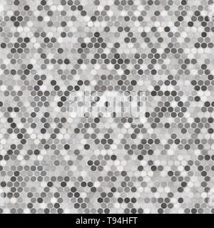 Un fragment des murs de la chambre sont recouverts de carreaux de céramique qui imitent la pierre naturelle. Banque D'Images