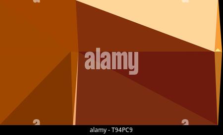 Résumé Contexte géométrique de triangles et de chocolat noir, de la peau et de couleurs. pour imprimer des affiches, bannières, fond d'écran ou de texture. Banque D'Images