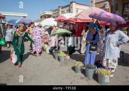 SAMARKAND, OUZBÉKISTAN Banque D'Images