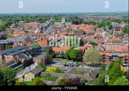 La ville de Beverley dans l'East Yorkshire Banque D'Images