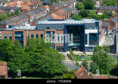 East Riding College sur Lazaat Hotel, Beverley, East Yorkshire Banque D'Images