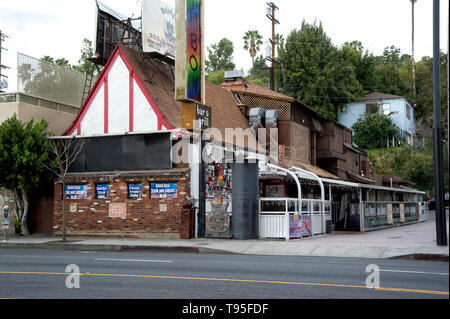Le Rainbow Bar et Grull sur le Sunset Strip, à West Hollywood, CA Banque D'Images