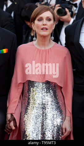 Cannes, France. 16 mai 2019. L'actrice Julianne Moore à la projection de gala Rocketman au 72e Festival de Cannes jeudi 16 mai 2019, Cannes, France. Crédit photo : Doreen Kennedy/Alamy Live News Banque D'Images