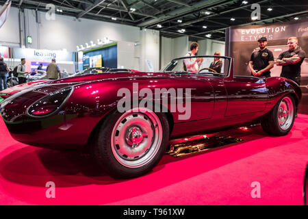 16 mai 2019 - Londres, Royaume-Uni - de la 16e à la 19e Mai 2019 à l'ExCel de Londres London Motor Show mettra en vedette plus de voitures et le contenu. De Supercars ou voitures électriques aux modèles actuels des fabricants et les dernières technologies. Le London Motor & Tech est le plus important salon de la technologie de l'automobile et de la vente au détail au Royaume-Uni. (Crédit Image : © Grant Vélaires/Zuma sur le fil) Banque D'Images