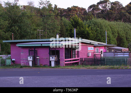 Visiter l'Australie. Station-service d'essence abandonnés en Nouvelle Galles du Sud, Australie Banque D'Images