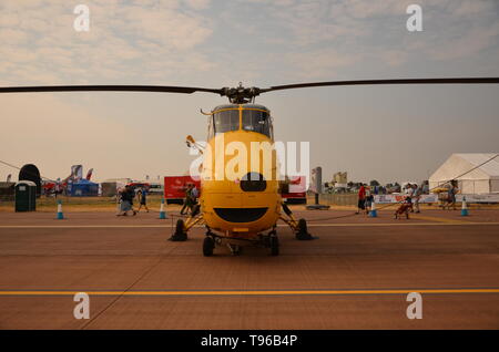 L'hélicoptère de recherche et sauvetage de la RAF, Westland Whirlwind Banque D'Images