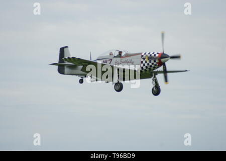 North American P-51 Mustang, 78th Fighter Group, Duxford Banque D'Images