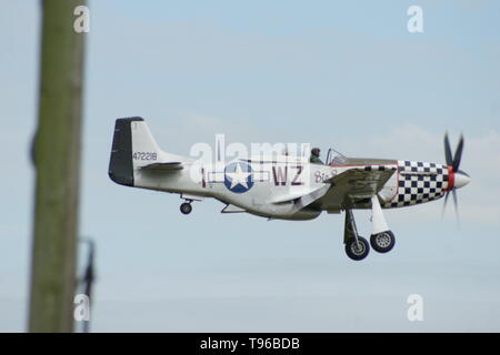 North American P-51 Mustang, 78th Fighter Group, Duxford Banque D'Images