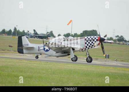 North American P-51 Mustang, 78th Fighter Group, Duxford Banque D'Images