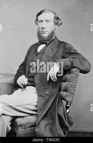 John Tyndall (2 août 1820 - 4 décembre, 1893) était un physicien irlandais et enseignant en médecine. C'est à la fin des années 1850, étudié le Tyndall de l'énergie rayonnante d'action sur les constituants de l'air. En 1893, il est mort d'un surdosage accidentel de l'hydrate de chloral. Il était de 73 ans. Pas de photographe à valoir, sans date. Banque D'Images
