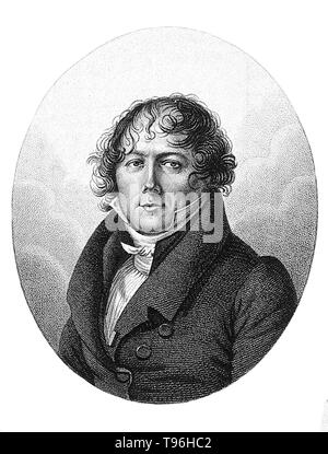 Jean-Baptiste Biot (21 avril 1774 -Le 3 février, 1862) était un physicien français, astronome, et mathématicien qui a établi la réalité de météorites, faites un vol en ballon, et étudié la polarisation de la lumière. Biot fait beaucoup pour la communauté scientifique, notamment dans l'optique, le magnétisme, et l'astronomie. Dans la physique, comme l'électromagnétisme, la loi Biot-Savart est une équation qui décrit le champ magnétique généré par un courant électrique. Banque D'Images