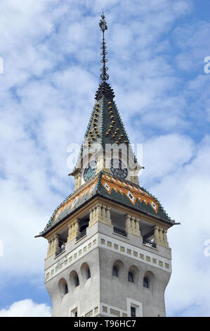 Le vieil hôtel de ville est aujourd'hui la résidence du Conseil du comté de Târgu Mureș, Mureș, Marosvásárhely, Neumarkt, Roumanie, Europe Banque D'Images