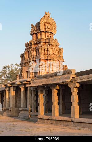 Temple Sri Krishna, Hampi, Inde Banque D'Images