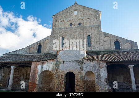 Église Santa Maria Assunta, Torcello, Venise, Italie Banque D'Images