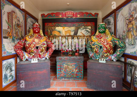 Temple de Mazu Xingang, Chiayi county, Taiwan Banque D'Images