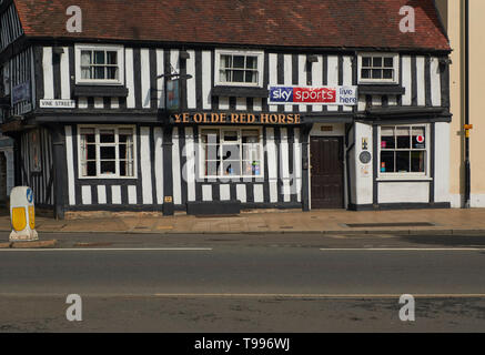 À voir aussi dans le centre de Evesham, Wychavon District, Worcestershire, le sud de l'Angleterre, Royaume-Uni, Europe Banque D'Images