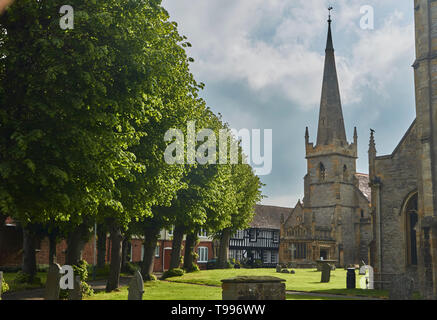 À voir aussi dans le centre de Evesham, Wychavon District, Worcestershire, le sud de l'Angleterre, Royaume-Uni, Europe Banque D'Images