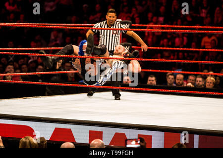 WWE Monday Night Raw à 02 Arena. Londres. le 13 mai 2019 Banque D'Images