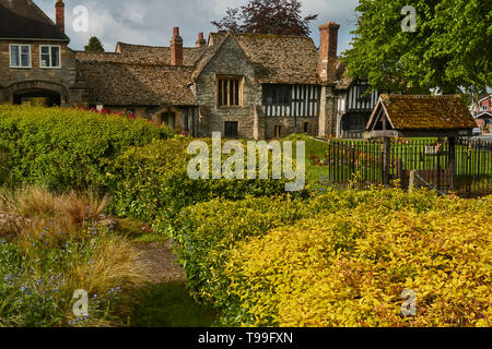 À voir aussi dans le centre de Evesham, Wychavon District, Worcestershire, le sud de l'Angleterre, Royaume-Uni, Europe Banque D'Images