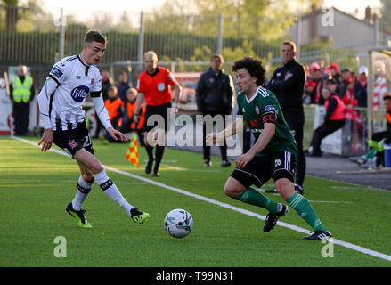 BARRY MCNAMEE de Derry City FC lors de la fixation de la Ligue Airtricity entre Dundalk FC & Derry City FC Banque D'Images