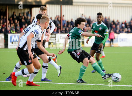 BARRY MCNAMEE de Derry City FC lors de la fixation de la Ligue Airtricity entre Dundalk FC & Derry City FC Banque D'Images