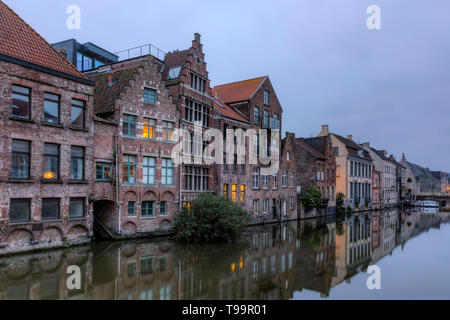 Gand, Flandre orientale, Belgique, Europe Banque D'Images