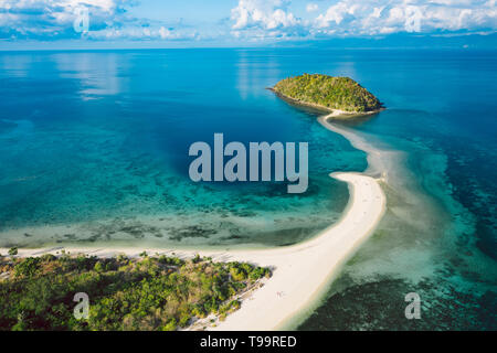 Bon Bon incroyable plage sur l'île notamment, Philippines Banque D'Images