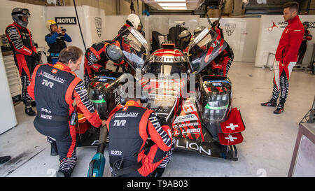 Pratique Vendredi, le CME Total 6 Heures de Spa-Francorchamps Banque D'Images