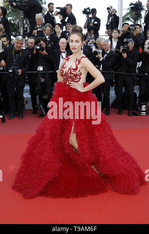 Meryem Uzerli participant à la 'Rocketman' premiere pendant le 72e Festival du Film de Cannes au Palais des Festivals le 16 mai 2019 à Cannes, France | dans le monde entier Banque D'Images