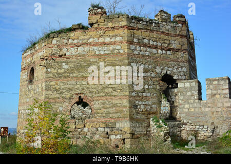 Forteresse médiévale, Smederevo, Szendrő, Serbie, Europe Banque D'Images