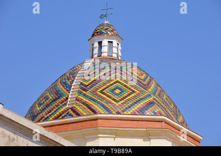 Chiesa di San Michele, l'église de San Michele, Alghero, Sardaigne, Italie Banque D'Images