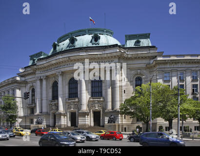 Bâtiment de l'Université de Sofia. Bulgarie Banque D'Images