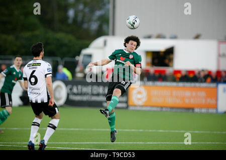 BARRY MCNAMEE de Derry City FC lors de la fixation de la Ligue Airtricity entre Dundalk FC & Derry City FC Banque D'Images