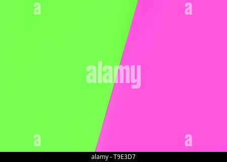 Papier fond coloré couleurs vert et violet Banque D'Images