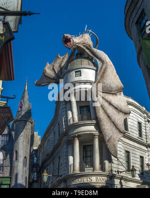 Orlando, Floride, USA - Juin 2015 : Parc à thème Universal Studios Banque D'Images