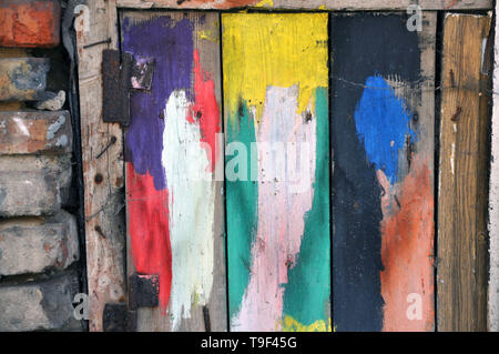 Abstract grunge background texture bois. Conseils d'enduit de peinture de couleur Banque D'Images