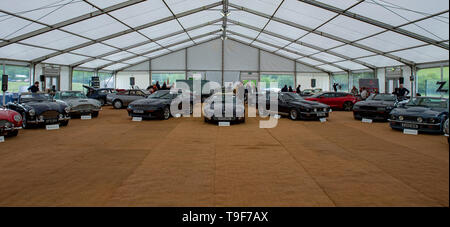 High Wycombe, Royaume-Uni. 18 mai 2019. Mettre Bonhams Aston Martin et Lagonda automobiles et automobilia connexes sous le marteau de l'Wormsley Estate dans Buckinghamshire. Crédit : Peter Manning/Alamy Live News Banque D'Images