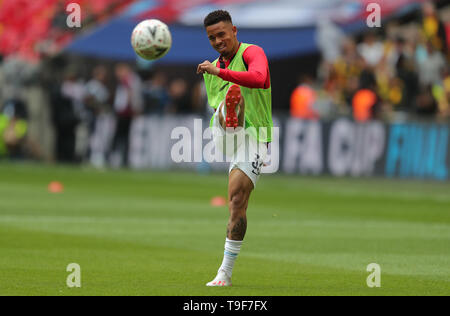 Le stade de Wembley, Londres, Angleterre, Royaume-Uni. 18 mai 2019. Gabriel Jésus commence pour Manchester City Manchester City FC V Watford FC Manchester City FC V Watford FC, finale de la FA Cup 2019 18 mai 2019 GBD14177 finale de la FA Cup, 18/05/2019, Stade de Wembley, Londres, Angleterre strictement usage éditorial uniquement. Si le joueur/joueurs représentés dans cette image est/sont de jouer pour un club anglais ou l'équipe d'Angleterre. Puis cette image ne peut être utilisé qu'à des fins rédactionnelles. Pas d'utilisation commerciale. Les usages suivants sont également restreintes MÊME SI DANS UN CONTEXTE ÉDITORIAL : U Banque D'Images